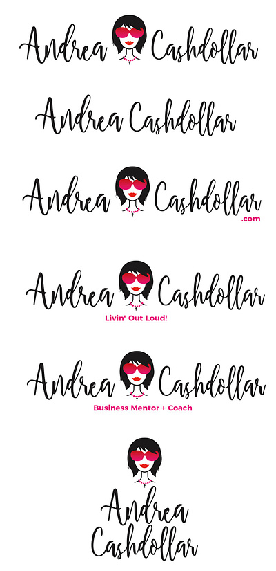 Andrea Cashdollar - Logo Design app branding design graphic design illustration logo typography ui ux vector