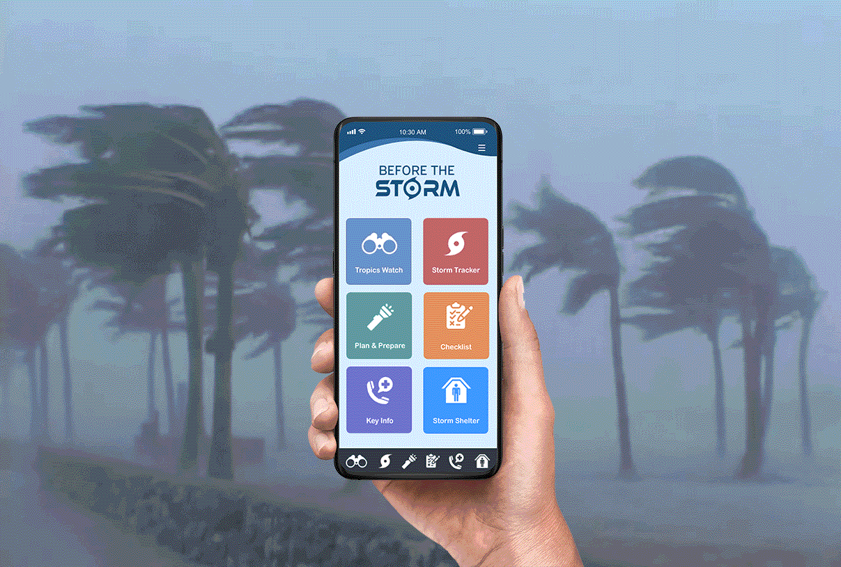 Before the Storm animation app branding design graphic design illustration logo typography ui ux web