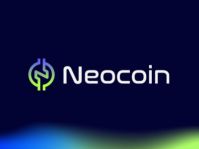 letter N bitcoin logo design - Neocoin bitcoin branding crypto crypto currency icon letter n logo logo design neocoin nft saas tech