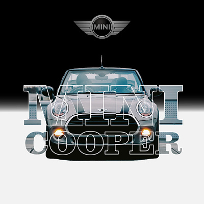 Mini Cooper branding car design graphic design illustration ui vector