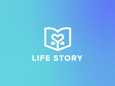 Life Story Logo brandidentity branding graphic design logo