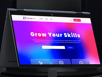 Learning.com - Online Education Learning Platforms web UI course design education learning online platforms ui ui ux uiux ux web website