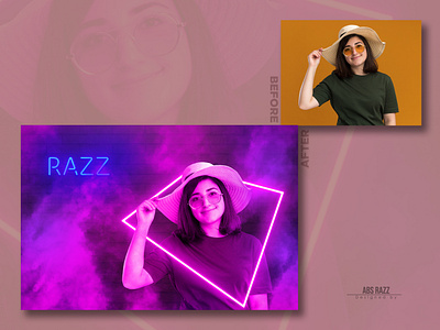 Neon Light Effect Poster Design Idea facebook poster design instagram poster design neon effect neon effect poster design neon light neon light poster design social media poster design