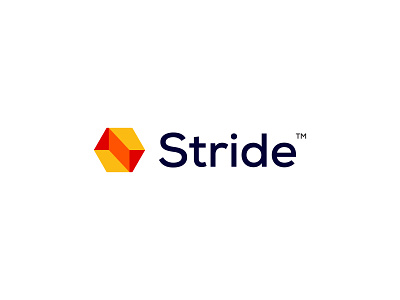 Stride Logo, Letter S + Stairs, Finance Logo Design logo design logo mark platform
