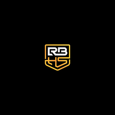 RBHS branding construction gold graphic design hardware logo rbhs rbhs logo sanitary shield tools vector ware