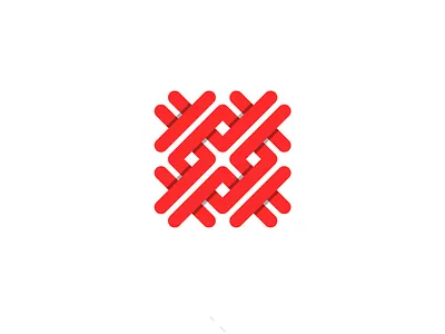 Ornamental staff abstract animation branding creative design graphic design idendity illustration illustrator logo logotype minimal modern new ornamental shape vector