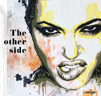 The Other Side branding design graphic design illustration logo web website