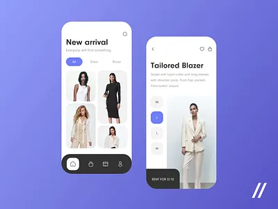 Clothing Rental Mobile IOS App android animation app app interaction app ui clothes clothing rental app dashboard description design desing interaction ios marketplace mobile mobile app rent ui uiux ux