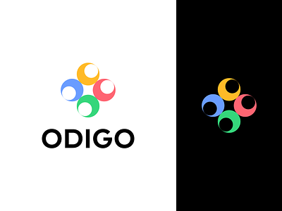 ODIGO Logo Concept app icon bold brand brand identity branding color logo design graphic design identity illustration logo logo design logo mark minimal modern new logo odigo typography ui vector