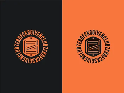 ZFGC badge branding design football footballbadge graphic design letters logo logo design monogram soccer soccer badge zerofcksgiven zfgc