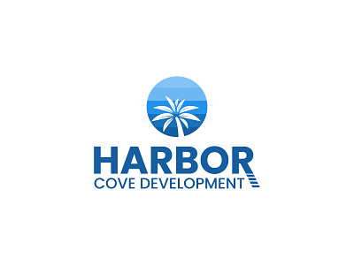 Harbor Cove Development 01824461512 3d animation branding creative logo design graphic design graphics home illustration logo modern logo motion graphics sdn sea logo shuva simple logo ui ux vector