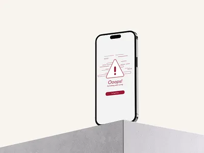 404 - Error Page UI 404 chart design error graphic design interface layout mobileapp mockup pagenotfound tryagain ui uiux uiuxdesign user userinterface