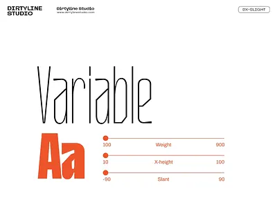 Dx Slight Variable Tester design editorial font graphic design layout typeface typography