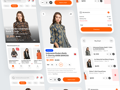 Bagaya - Fashion Mobile App app apps clean clothing app ecommerce fashion marketplace mobile mobile app online shop online store shop shopping app store ui ui design uiux ux ux design