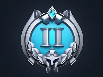 Tournament badge II 3d art award badge blender blender 3d blue cup game illustration object tournament webdesign