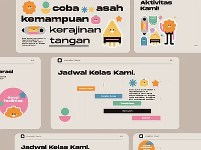 Playful Pitchdeck Motion animation character colour cute deck design illustration motion pitchdeck presentation