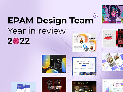 2022: The Year in review 🎉 2022 design graphic design product statistics typography ui ui ux ukraine ux web design year in review