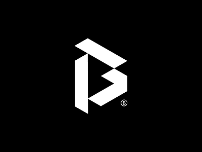 Unused B letter logo mark b b letter brand branding creative design finance fintech for sale icon lettermark logo mark minimal modern shapes tech