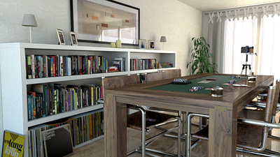Books, Vinyls & Tables 3d 3dsmax books cgi furniture rendering renders tables v ray vinyls
