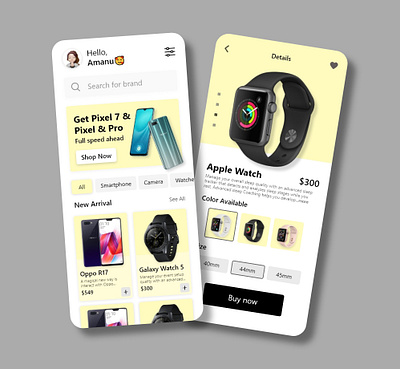 Shopping App UI Design 3d animation app branding design graphic design illustration logo motion graphics typography ui uidesign uiux ux uxdesign vector