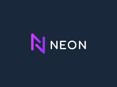 NEON LOGO brandidentity branding design graphic design illustration lettermark logo logodesign logodesigner logomark logotype ui