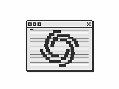 Retro screen branding computer design destop graphic design icon icon set illustration logo old computer pc pixel retro screen technology ui ux vector