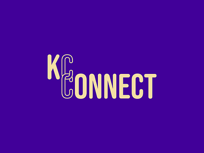 KCCONNECT logo design branding graphic design logo