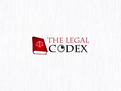 The Legal Codex Logo Design app branding design graphic design illustration logo typography ui ux vector