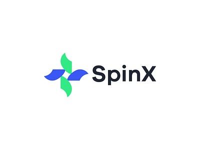 SpinX Modern Logo Design 3d app best logo dribbble branding design dribbble fevicon icon illustration logo logo shot dribbble logofolio logotype modern spin spinner spinx trending vector