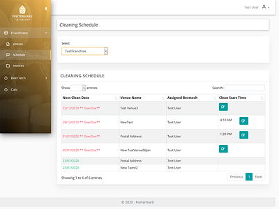 Cleaning Schedule branding design graphic design graphicdesign illustration ux vector