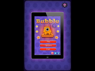 Main menu cartoon ui casual game casual ui game art game title game ui gui main menu main screen mobile game mobile ui title logo ui uiux user interface