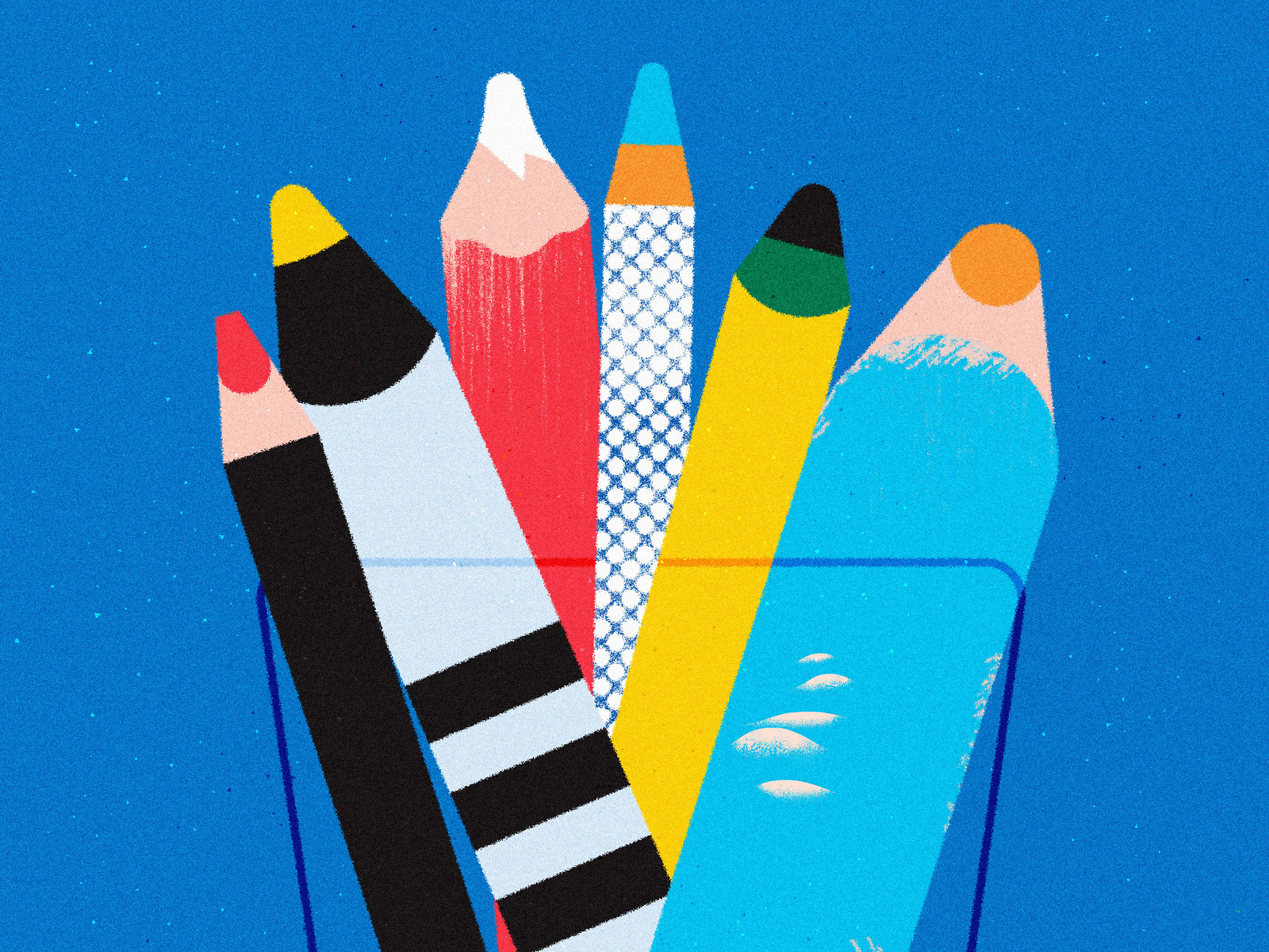 Pencils by Kemal Sanli on Dribbble