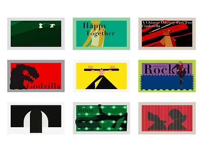 Some memories of the movie graphic design graphics illustration
