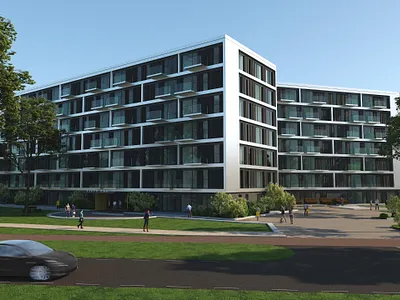 Architecture renders - commercial 3d 3dsmax cgi commercial exterior real estate rendering renders v ray vray