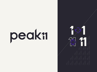 Logo | Peak11 branding design icon illustration logo peak typography ui ux vector