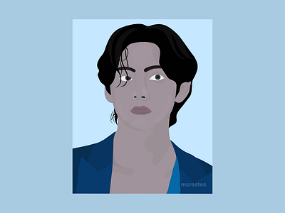 Kim Taehyung 🐻 design graphic design illustration