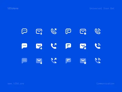 Universal Icon Set | 1986 high-quality vector icons 123done clean figma glyph icon icon design icon pack icon set icon system iconjar iconography icons iconset mail minimalism phone symbol ui universal icon set vector icons
