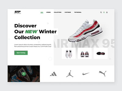 Web Design - e-commerce app brand branding design e commerce ecommerce footware footwear logo mobile app shoe shoes shop shopping ui uiux ux web web design webdesign