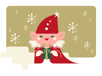 Christmas Elf art character design christmas colour palette colour palette challenge digital art drawing graphic design illustration vector art