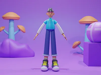 3D Character 3d 3d character character