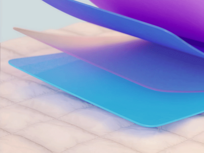 Layers 3d animation b3d blender branding cycles design illustration interactive motion render