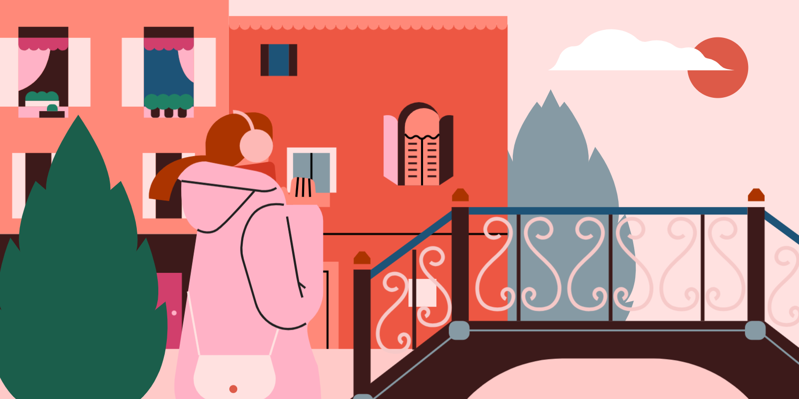 Example of Flat Illustration Design