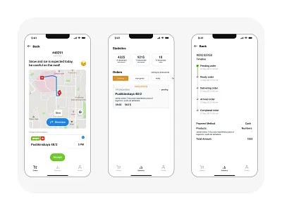 Smart Delivery App app branding delivery design food food delivery graphic design logo ui ux web design