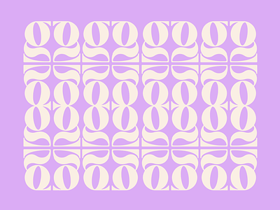 Gooddaze Brand Identity Pattern art nouveau branding design geometric graphic design icon logo mark pattern pink purple typography vector