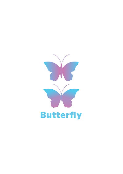Butterfly design graphic design illustration logo ui ux ux uiux design