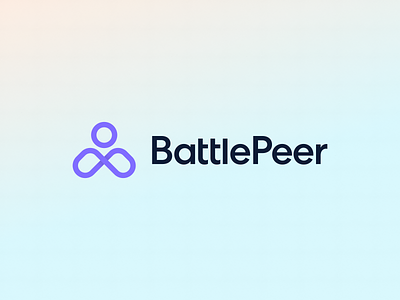BattlePeer Branding app battle brand brand identity branding connection exploration figma hug logo minimal peer product ui web