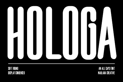 Hologa Condensed Sans Serif Font 3d animation branding design font fonts graphic design helvetica illustration logo motion graphics nostalgic ui