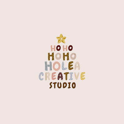 Merry Christmas from Olea Creative Studio canva christmas graphic design social media