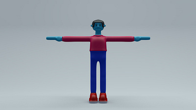 CHARACTER MODEL 3d 3d character animation app branding design graphic design illustration logo motion graphics ui ux vector