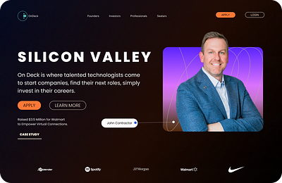 OnDeck website home page redesign graphic design illustration ui ux ux design